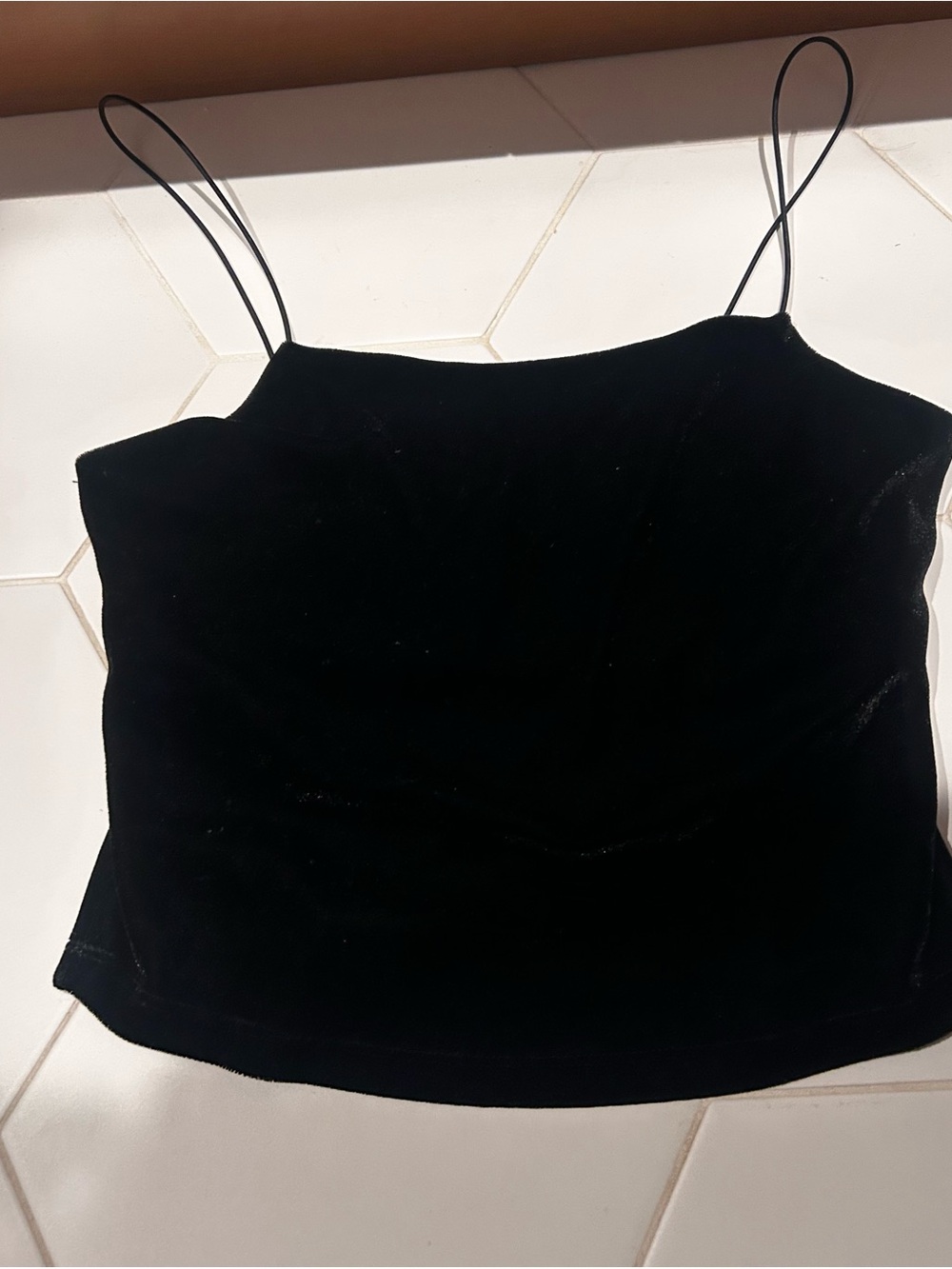 Velvet Tank UO crop tube top